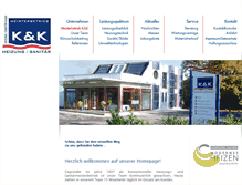 Tablet Screenshot of kuk-greven.de
